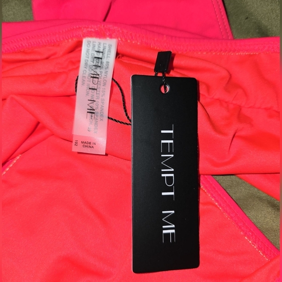 Womens Tempt Me, Vibrant Pink Bikini Bottom, Size Small, NWT!!! - Picture 3 of 3